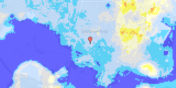 Ekstrem regn på Humblevej 22