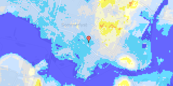 Ekstrem regn på Humblevej 33