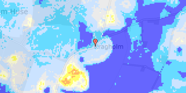 Ekstrem regn på Kragholmvej 12