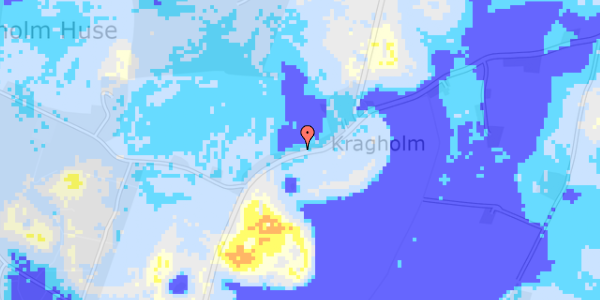 Ekstrem regn på Kragholmvej 14