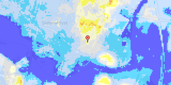 Ekstrem regn på Kværnen 10