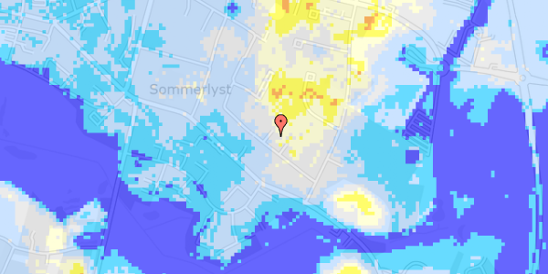 Ekstrem regn på Kværnen 14