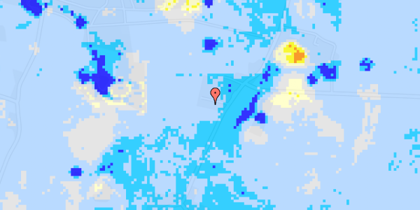 Ekstrem regn på Longelsevej 16B