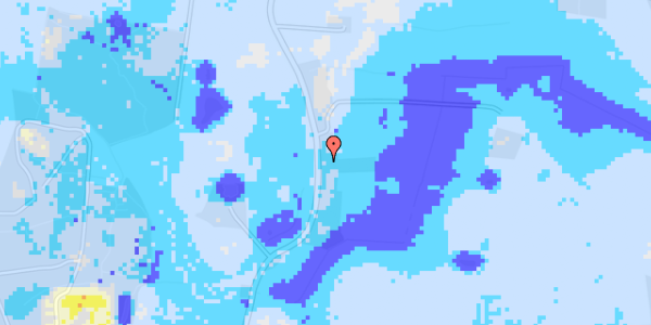 Ekstrem regn på Longelsevej 21