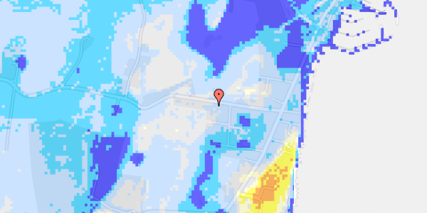 Ekstrem regn på Pederstrupvej 18