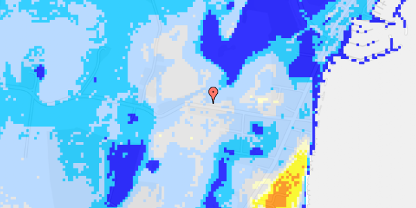 Ekstrem regn på Pederstrupvej 29