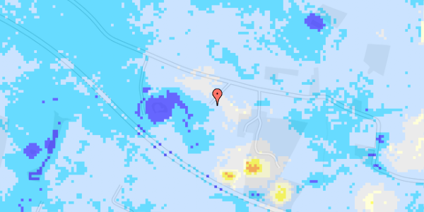 Ekstrem regn på Ravnerydvej 16