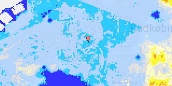 Ekstrem regn på Rolighedsvej 18