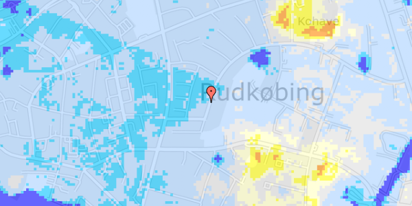 Ekstrem regn på Schnohrsvej 13