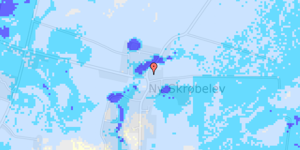 Ekstrem regn på Skrøbelev Hedevej 7