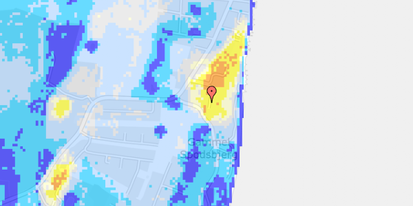 Ekstrem regn på Solbakken 14