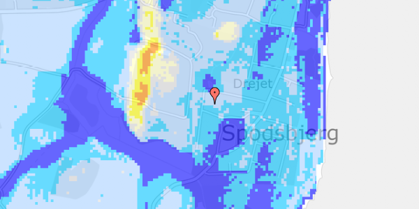 Ekstrem regn på Sølyst 15