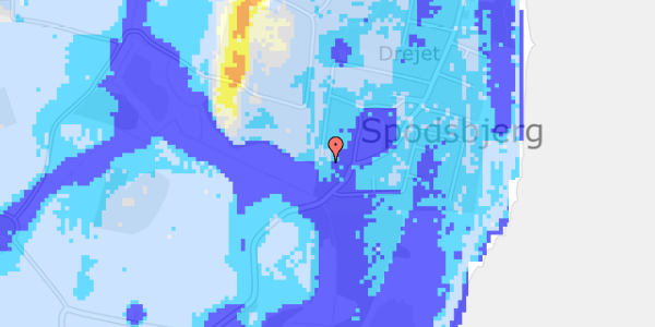 Ekstrem regn på Sølyst 29