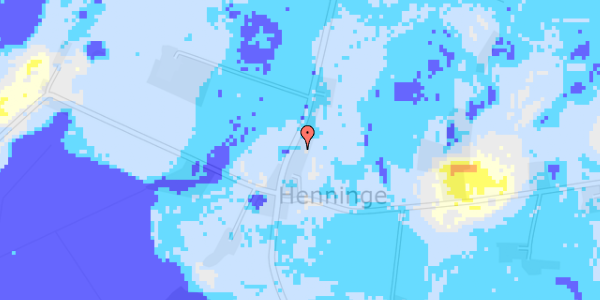 Ekstrem regn på Søndre Landevej 19