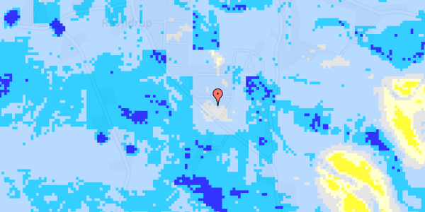 Ekstrem regn på Bjergager 5C