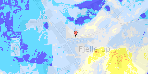 Ekstrem regn på Daugårdsvej 10