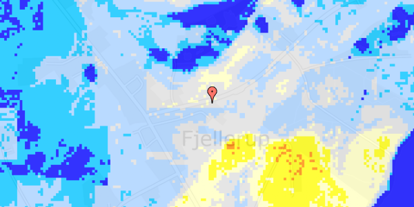 Ekstrem regn på Daugårdsvej 11