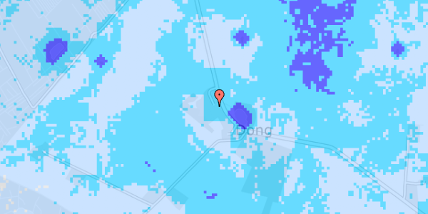 Ekstrem regn på Dongsvej 10A