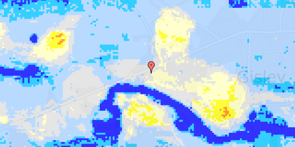 Ekstrem regn på Faaborgvej 33