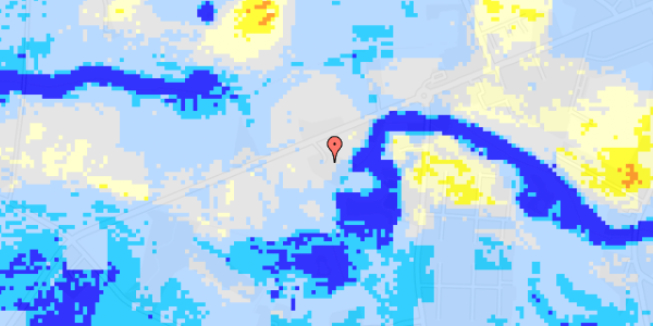 Ekstrem regn på Faaborgvej 37