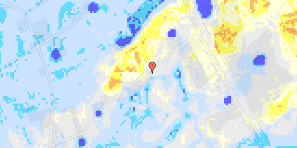 Ekstrem regn på Hedevej 4