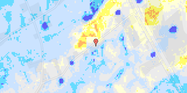 Ekstrem regn på Hedevej 6