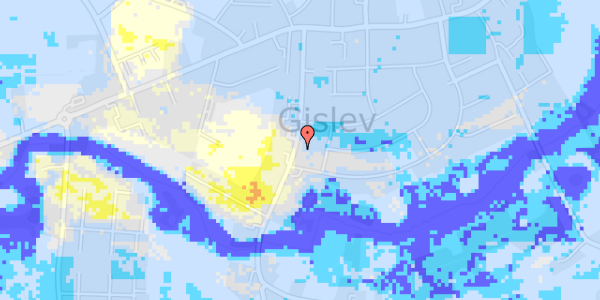 Ekstrem regn på Holmevej 31