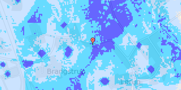 Ekstrem regn på Nørrevangsvej 8