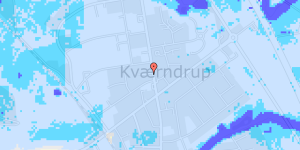 Ekstrem regn på Odensevej 8