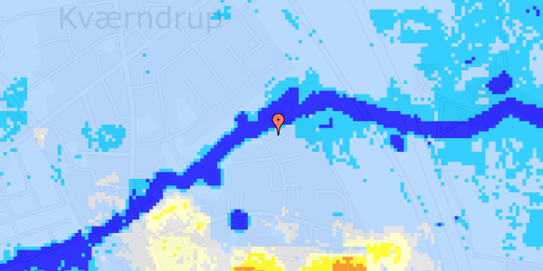 Ekstrem regn på Rosmarinvænget 2