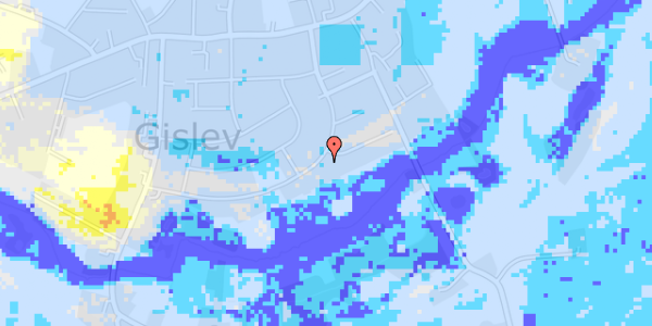 Ekstrem regn på Søndervangen 44