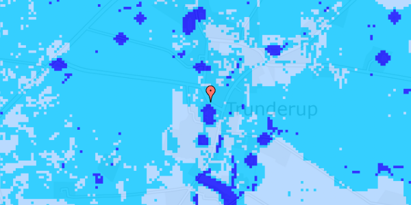 Ekstrem regn på Trunderup Gade 2