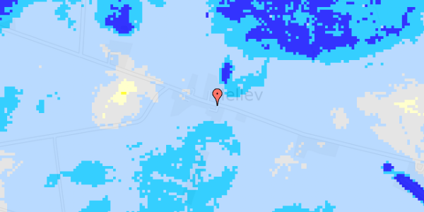 Ekstrem regn på Bjerrebyvej 24