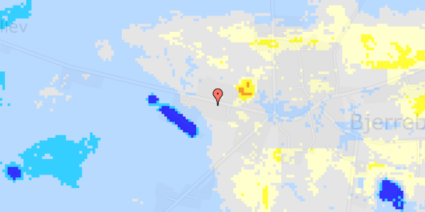 Ekstrem regn på Bjerrebyvej 52