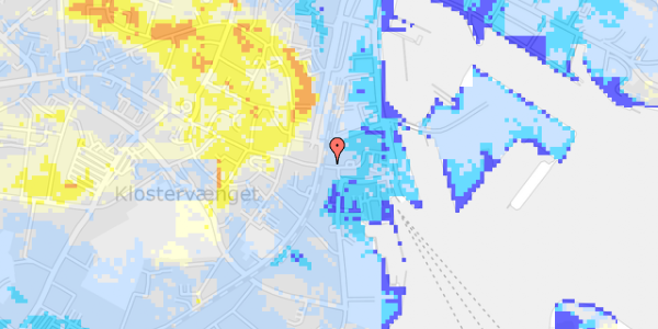 Ekstrem regn på Brogade 30, 2. 18