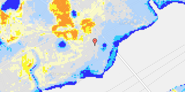 Ekstrem regn på Brydegårdsvej 9