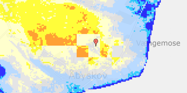 Ekstrem regn på Dalmosevej 1