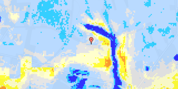 Ekstrem regn på Egenappevej 185