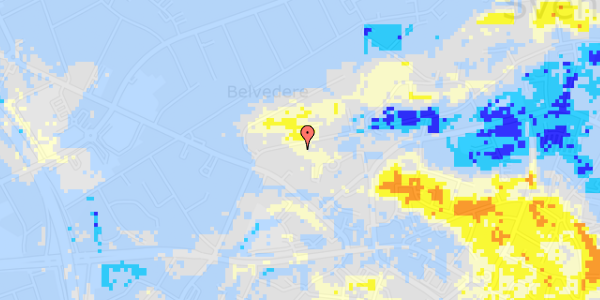 Ekstrem regn på Enghavevej 16