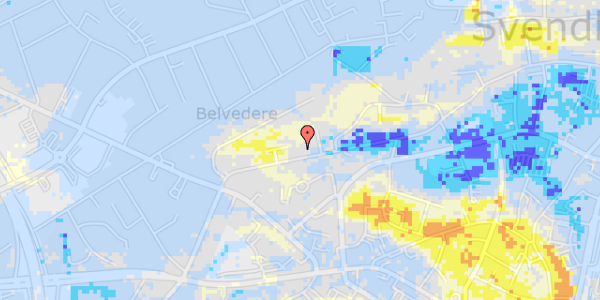 Ekstrem regn på Enghavevej 25