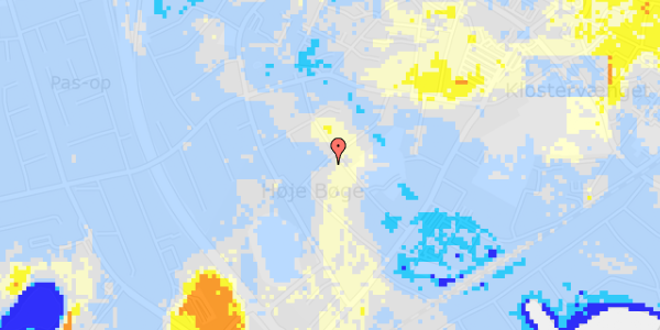 Ekstrem regn på Esthersvej 21