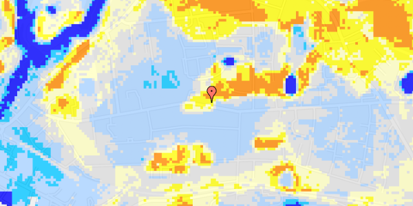 Ekstrem regn på Fruerstuevej 43A