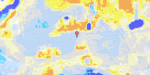 Ekstrem regn på Fruerstuevej 74