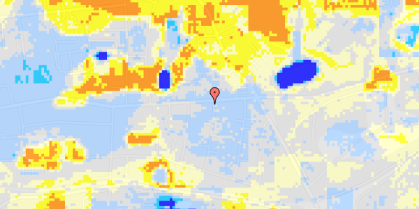 Ekstrem regn på Fruerstuevej 110