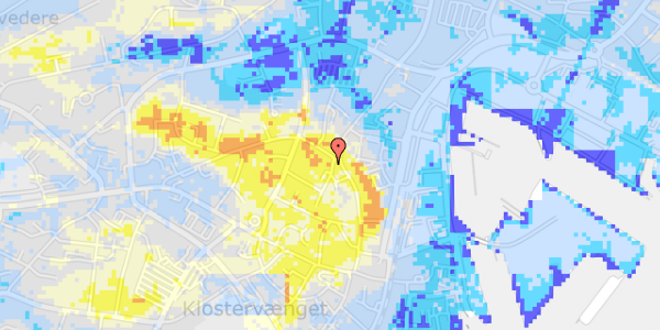 Ekstrem regn på Fruestræde 15, st. 