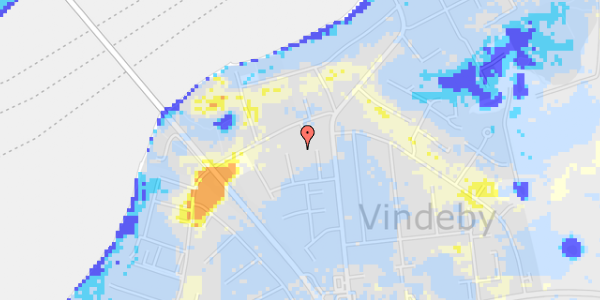 Ekstrem regn på Fyrrevang 26