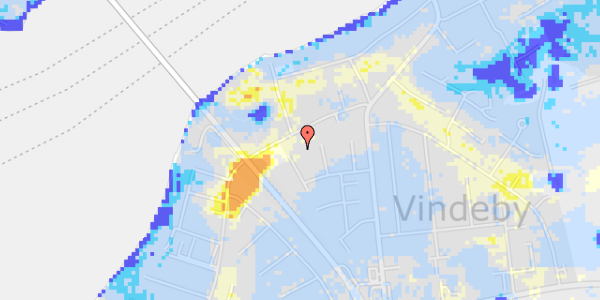 Ekstrem regn på Fyrrevang 46