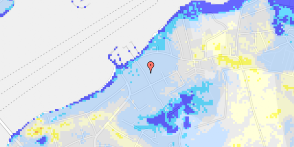 Ekstrem regn på Færgegårdsvej 5