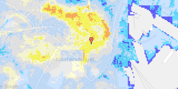 Ekstrem regn på Gerritsgade 20C, 2. th