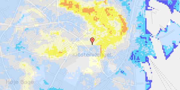 Ekstrem regn på Gerritsgade 54, 1. 